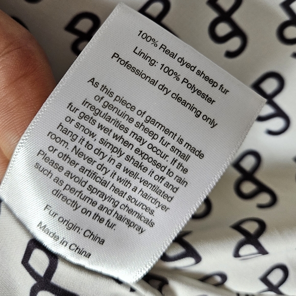 Saks potts shearing jacket coat - Picture 10 of 15